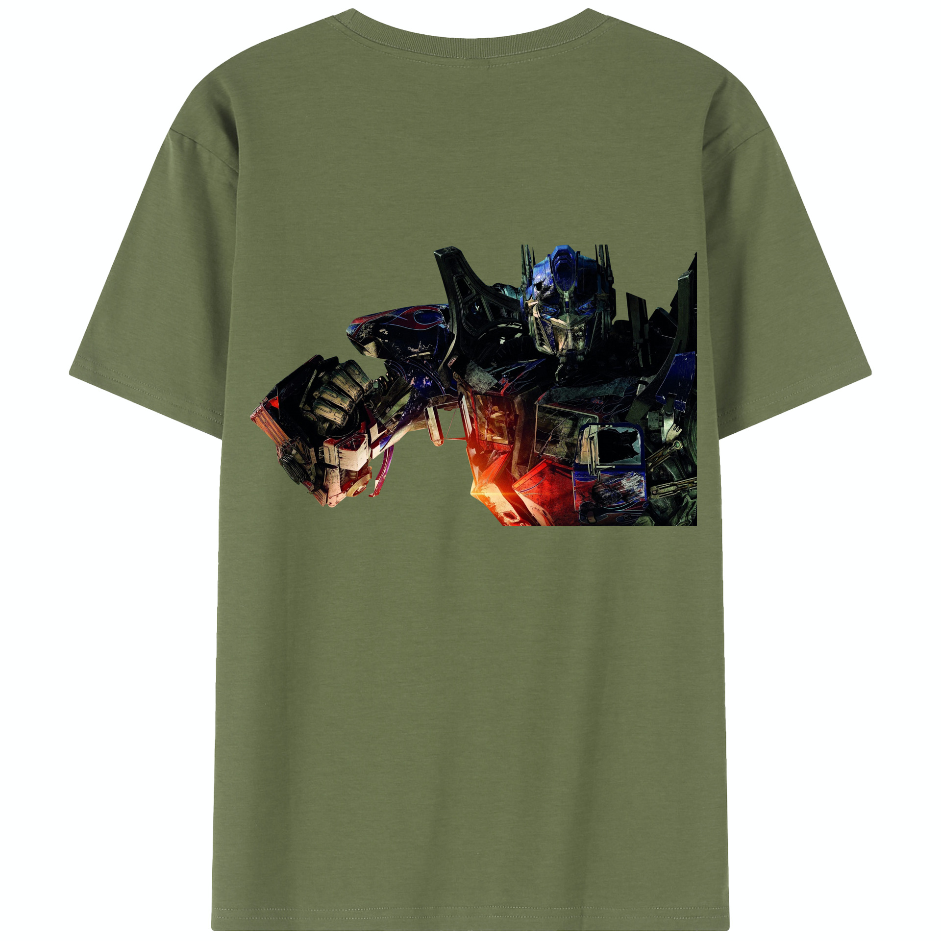 （画像用）  綿100％半袖Tシャツ（背面プリント）